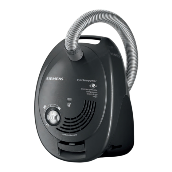Siemens VS 06 Gebrauchsanleitung