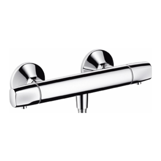 HANSGROHE Ecostat E series Montageanleitung