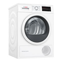 Bosch WTW854KA Gebrauchs- Und Aufstellanleitung