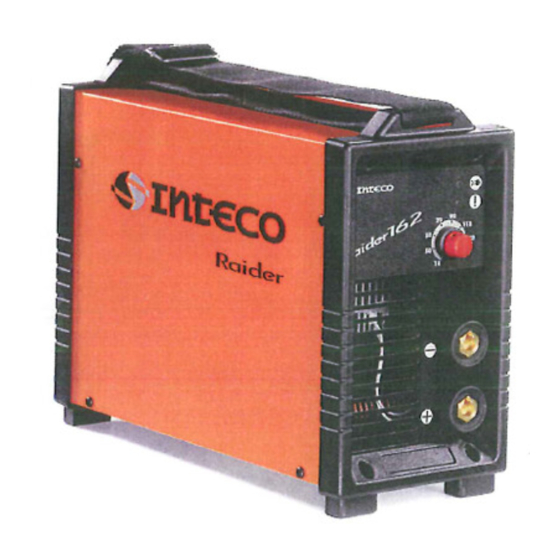 Inteco RAIDER 112 Betriebsanweisung