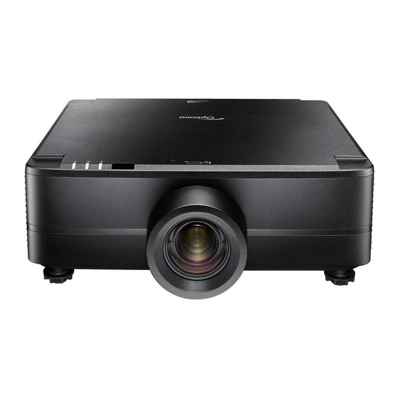 Optoma ZU820T Bedienungsanleitung