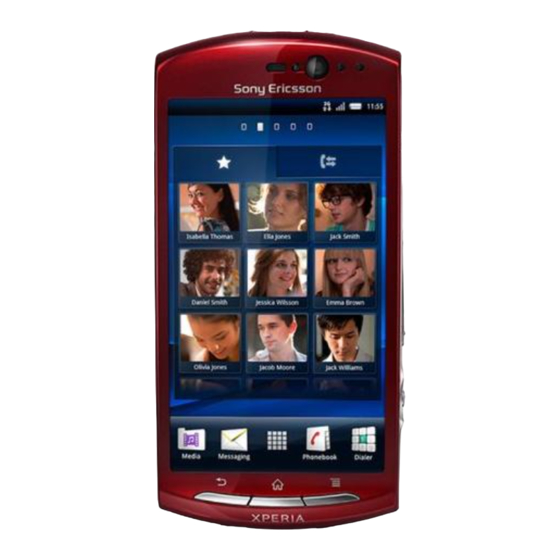 Sony Ericsson Xperia Neo MT15i Bedienungsanleitung