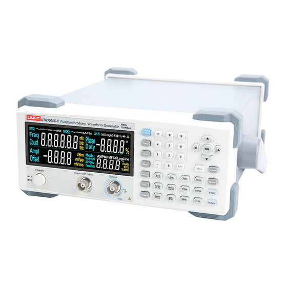reichelt elektronik UTG9005C-II Bedienungsanleitung
