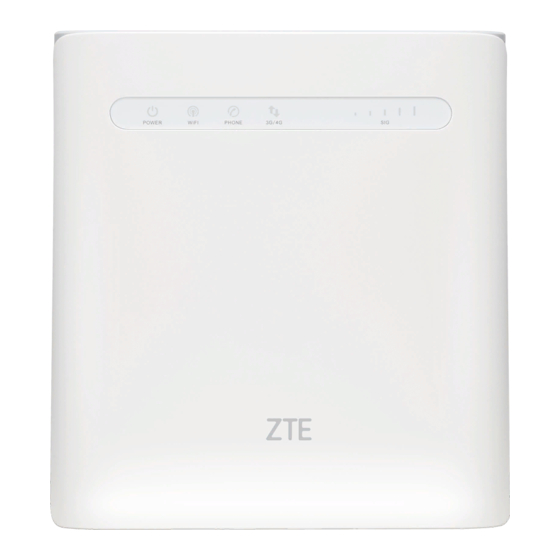 ZTE MF286R Benutzerhandbuch