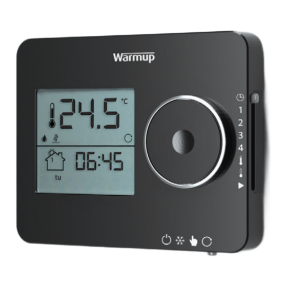 warmup Tempo Installations- Und Benutzerhandbuch