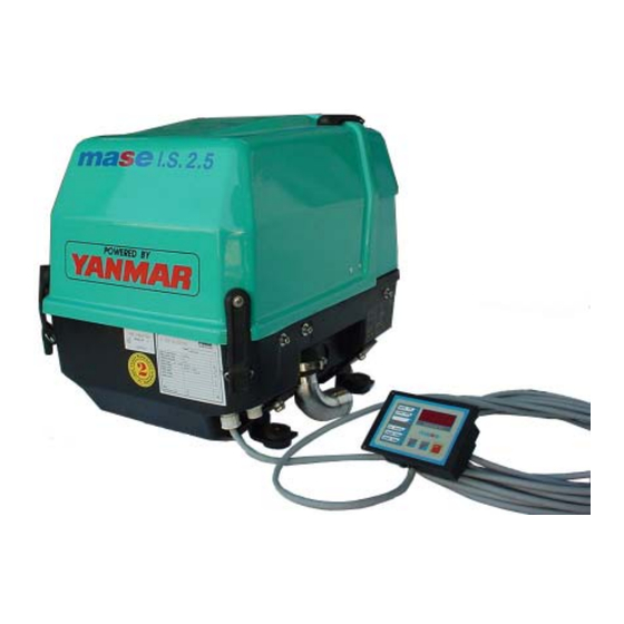 Mase Generators IS 2.5 Gebrauchsanweisung Und Wartungsvorschriften