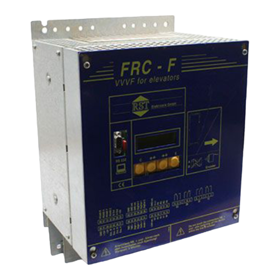 RST FRC-F series Installationsanleitung