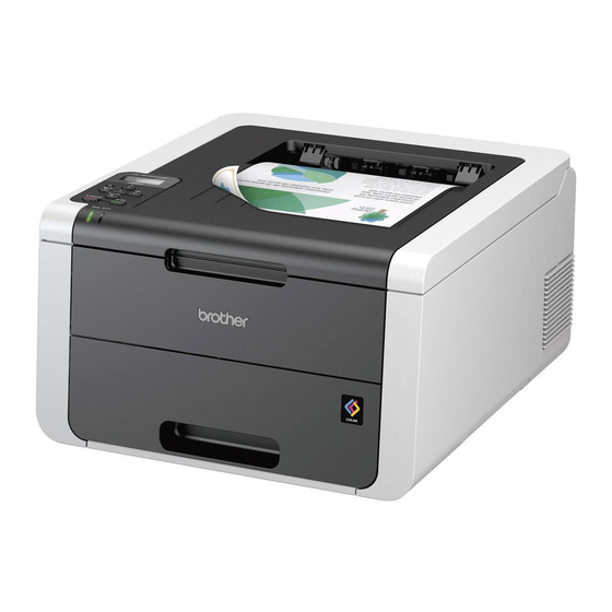 Brother HL-3140CW Installationsanleitung