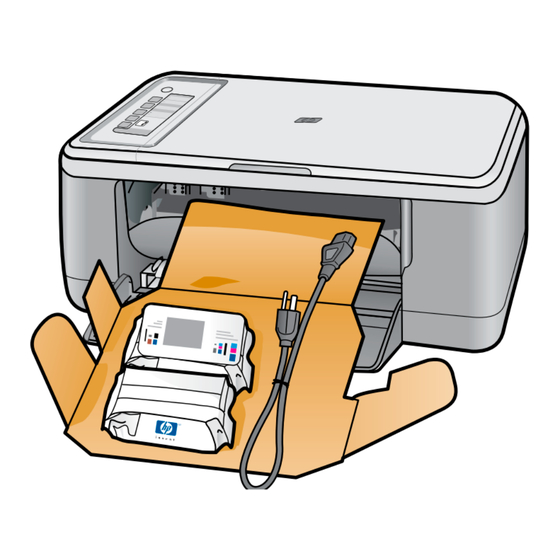 HP Deskjet F2200 All-in-One series Handbuch