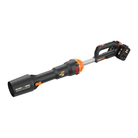 Worx LEAFJET WG585E Originalbetriebsanleitung