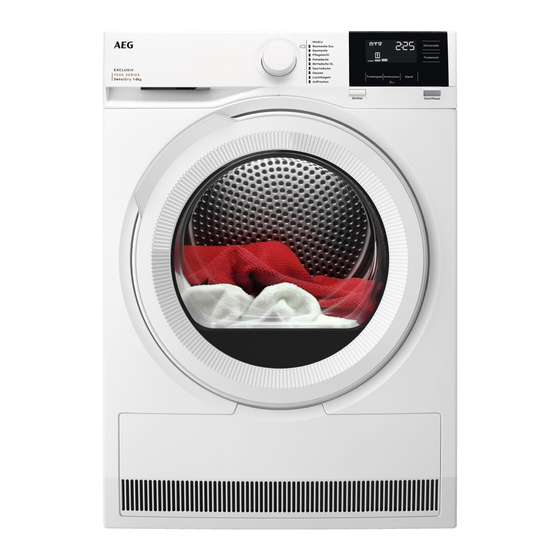 AEG TR7T60589 Benutzerinformation