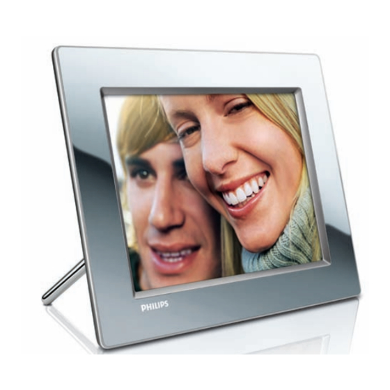 Philips PhotoFrame 8FF3WMI Schnellstartanleitung