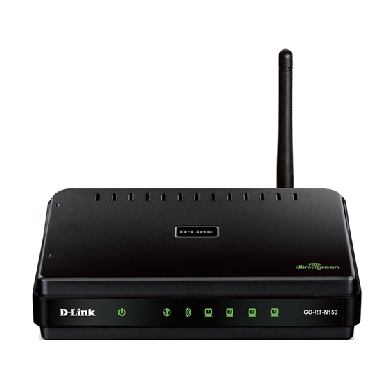 D-Link go-rt-n150 Benutzerhandbuch