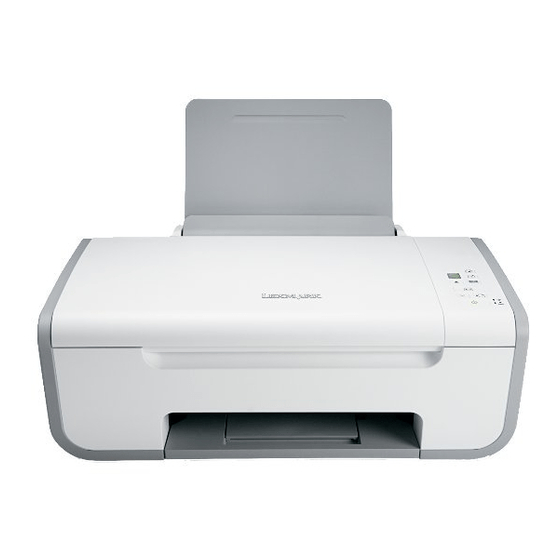 Lexmark 2600 Serie Benutzerhandbuch
