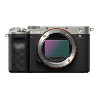 Sony ILCE-7C a7C Hilfe