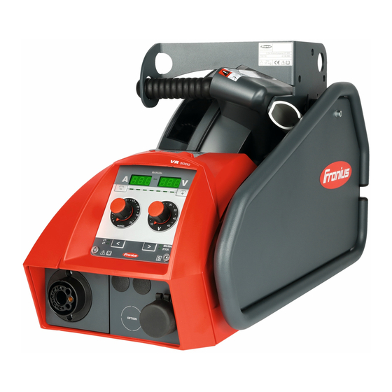 FRONIUS VR 5000 REMOTE BEDIENUNGSANLEITUNG PdfHerunterladen ManualsLib