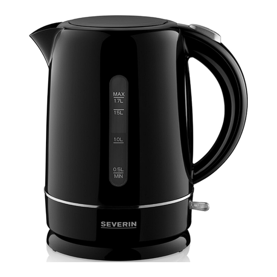 SEVERIN WK 4322 Gebrauchsanweisung