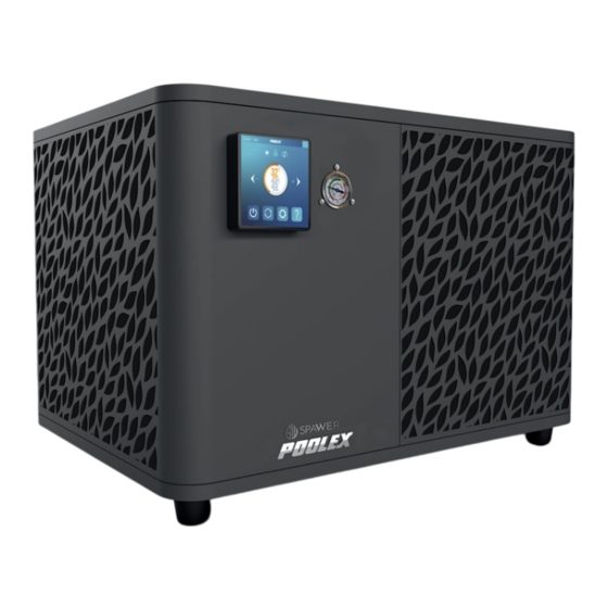 poolstar SPAWEX POOLEX ICE SPA Installations- Und Gebrauchsanleitung