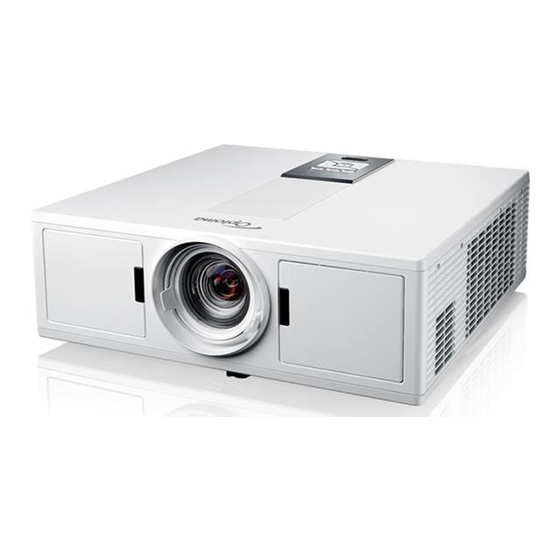 Optoma ZU510T Bedienungshandbuch