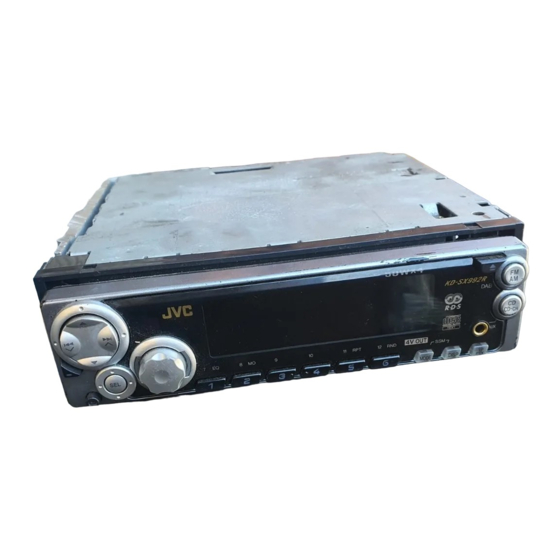 JVC KD-SX992R Bedienungsanleitung