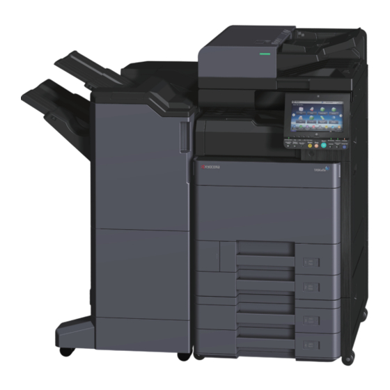 Kyocera TASKalfa 4002i Erste Schritte - Kurzanleitung