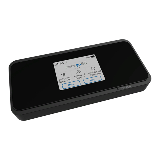 Inseego 5G MiFi M2000 Bedienungsanleitung