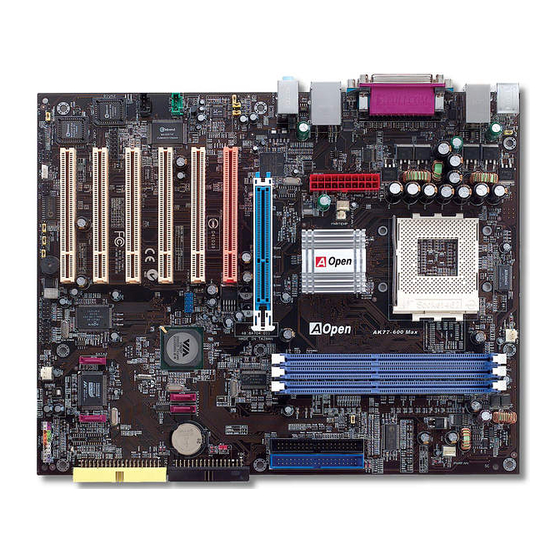 AOpen AK77-600GN Schnellinstallation