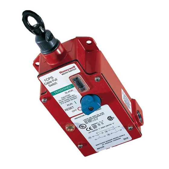 Honeywell 1CPS Series Einbauanweisungen