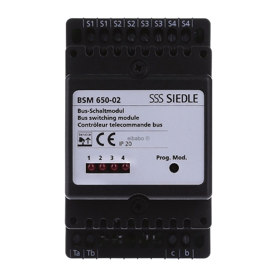 SSS Siedle BSM 650-02 Produktinformation