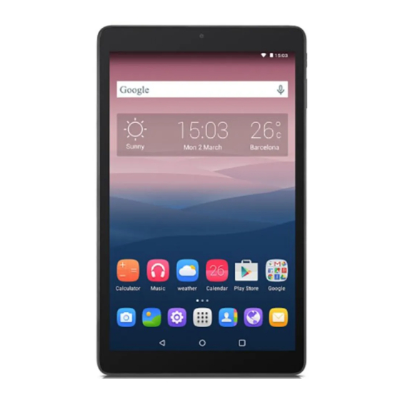 Alcatel One Touch Pixi 3 10 Bedienungsanleitung