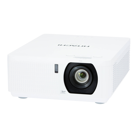 Hitachi LP-WU6500 Bedienungsanleitung