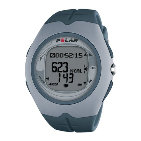 Polar F6 Gebrauchsanleitung
