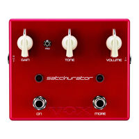 VOX Satchurator ディストーションペダル Vox Joe Satriani Satchurator Distortion - エフェクター専門店