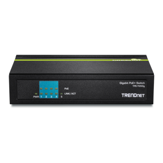 TRENDnet TPE-TG50g Anleitung Zur Schnellinstallation