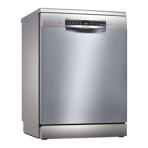 Bosch SMS4HCI60E Gebrauchsanleitung
