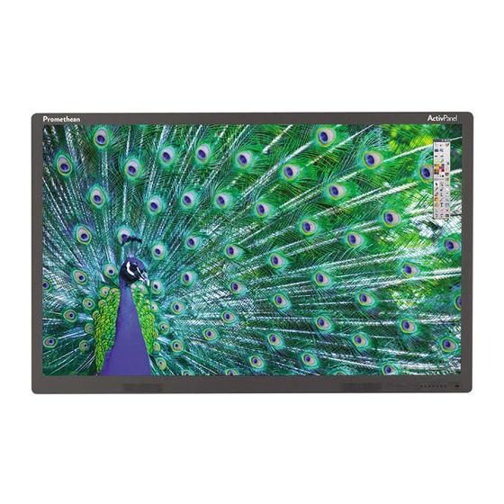 promethean ActivPanel Schnellinstallationsanleitung