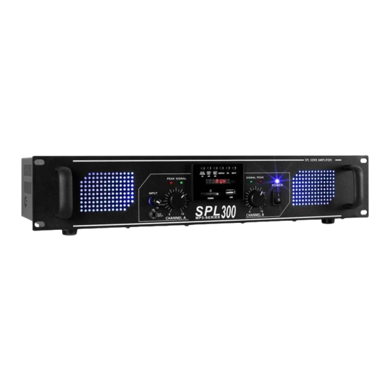 SPL SPL300 Gebrauchsanleitung