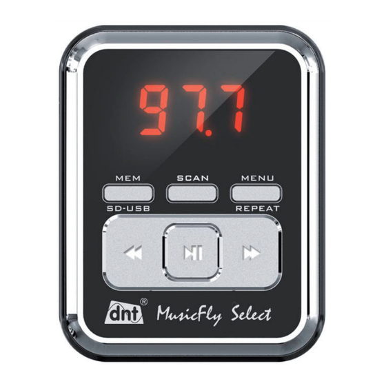 DNT MusicFly Select Bedienungsanleitung