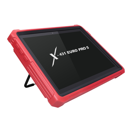 LAUNCH TECH X-431 EuroPro5 Bedienungsanleitung
