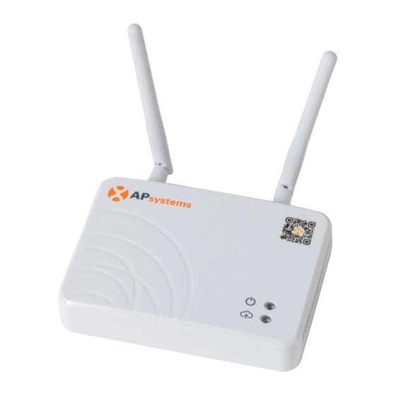 APsystems ECU-B Installations- Und Benutzerhandbuch