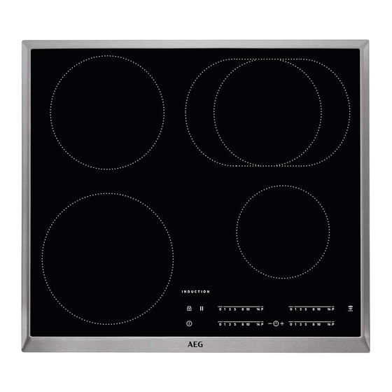 AEG IKS6441CXB Benutzerinformation