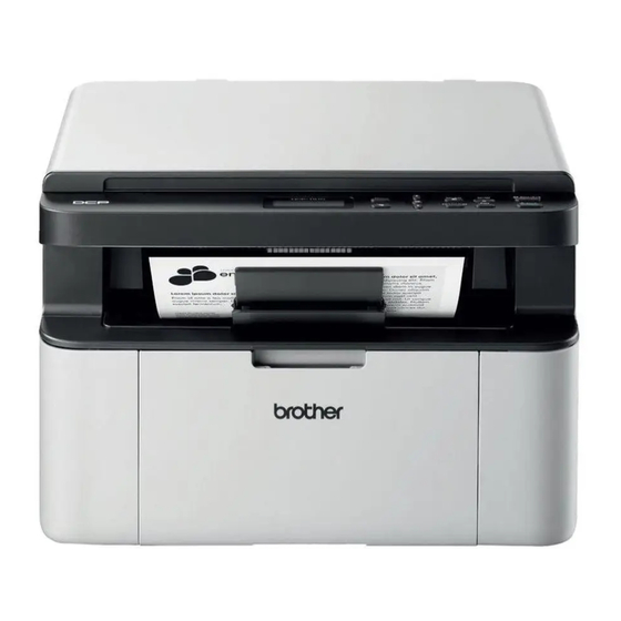 Brother DCP-1510 Installationsanleitung
