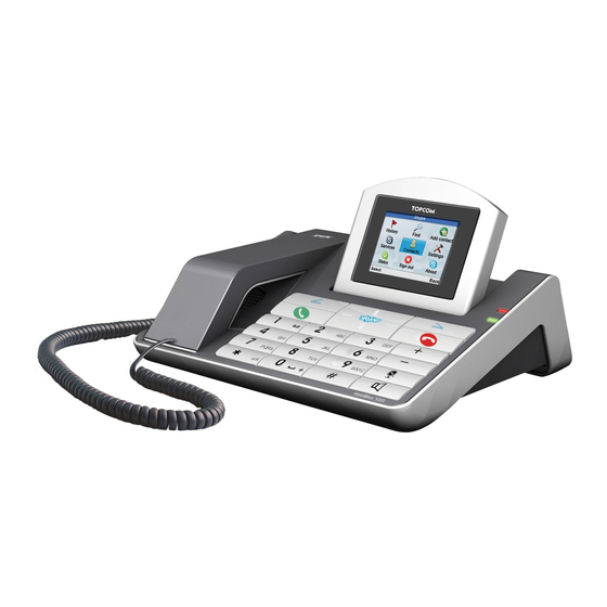 Topcom Webtalker 5000 skype Bedienungsanleitung