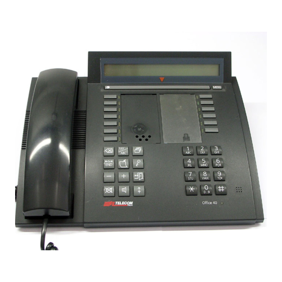 ASCOM ASCOTEL OFFICE 40 BEDIENUNGSANLEITUNG Pdf-Herunterladen | ManualsLib