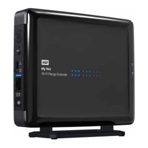 Western Digital My Net Wi-fi Range Extender Bedienungsanleitung