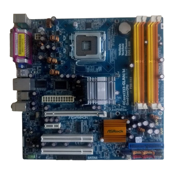 ASROCK 4Core1333-GLAN/M Bedienungsanleitung