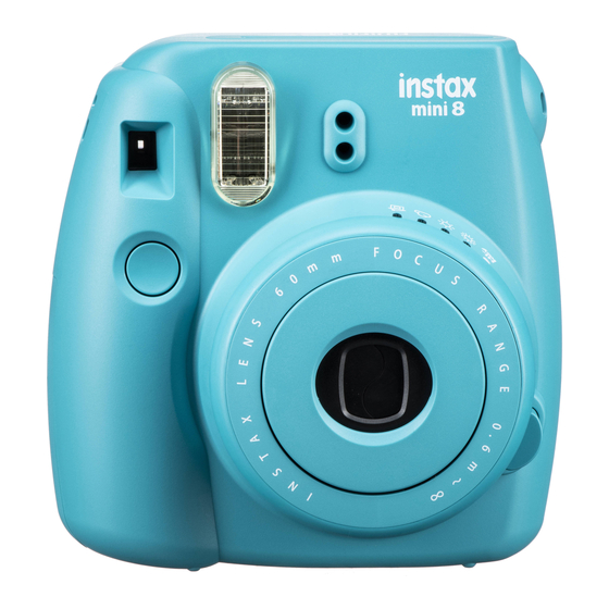 FujiFilm INSTAX MINI 8 Bedienungsanleitung