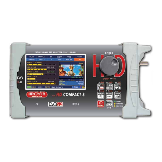 Rover HD Compact S Bedienungsanleitung