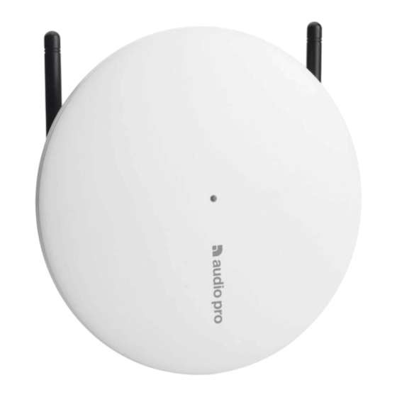 Audio Pro Business TX-1 Installationsanleitung