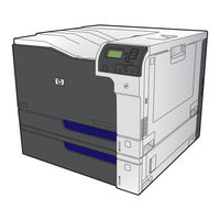 HP Color LaserJet Enterprise M750dn Benutzerhandbuch